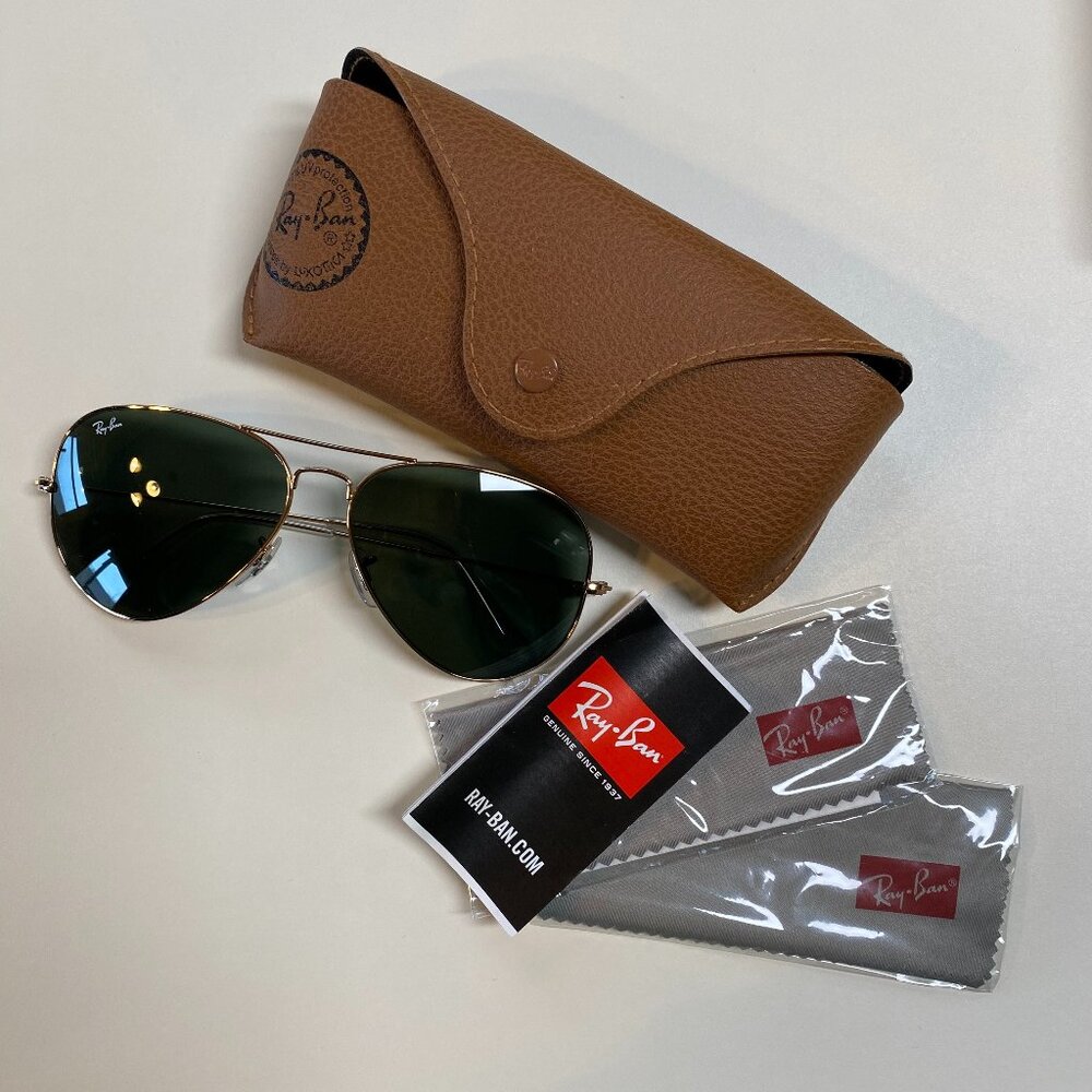 Ray-Ban RB3025 Aviator Large Metal - PERFECT Condition